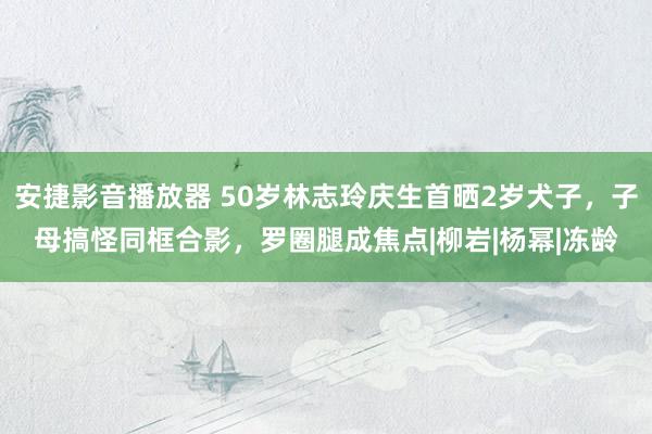 安捷影音播放器 50岁林志玲庆生首晒2岁犬子，子母搞怪同框合影，罗圈腿成焦点|柳岩|杨幂|冻龄